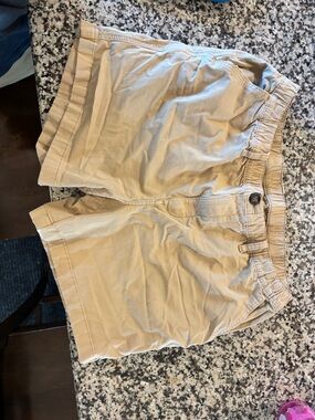 chubbies Tan Elastic Waist Casual Shorts xl 5.5” inseam